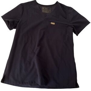 FIGS Navy Blue Scrub Top